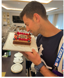 Novak Djokovic e la sua dieta senza glutine e latticini